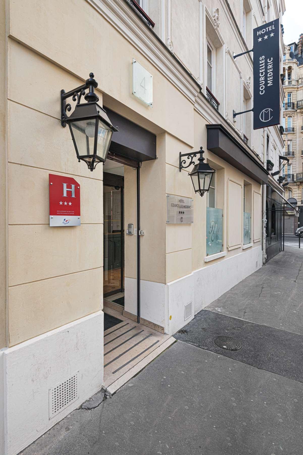 Hotel Courcelles Médéric París Exterior foto